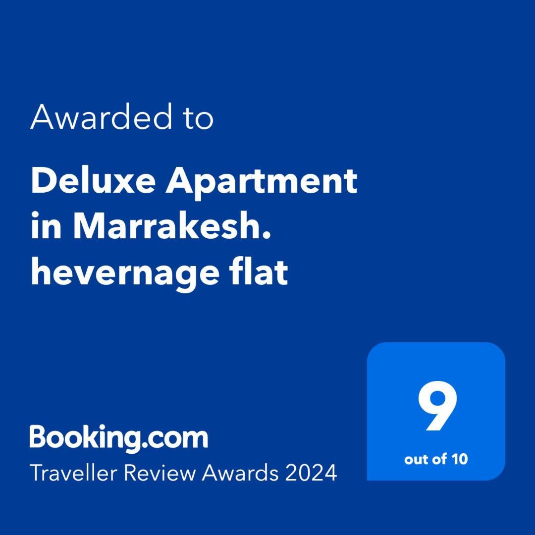 Deluxe Apartment In Marrakesh. Hevernage Flat Kültér fotó